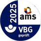 ams - VBG geprüft
